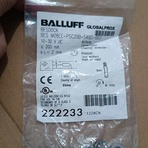 全新巴鲁夫传感器BES00CK，实物图，原装正品，价格140--议价商品