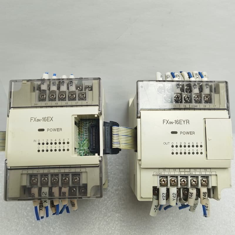 三菱PLC控制器FX0N-16EX和FX0N-16EYR,拆--议价商品