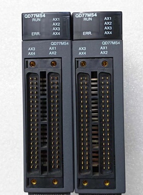 三菱QD77MS4定位模块，设备拆机件，成色如图，接口完整，--议价