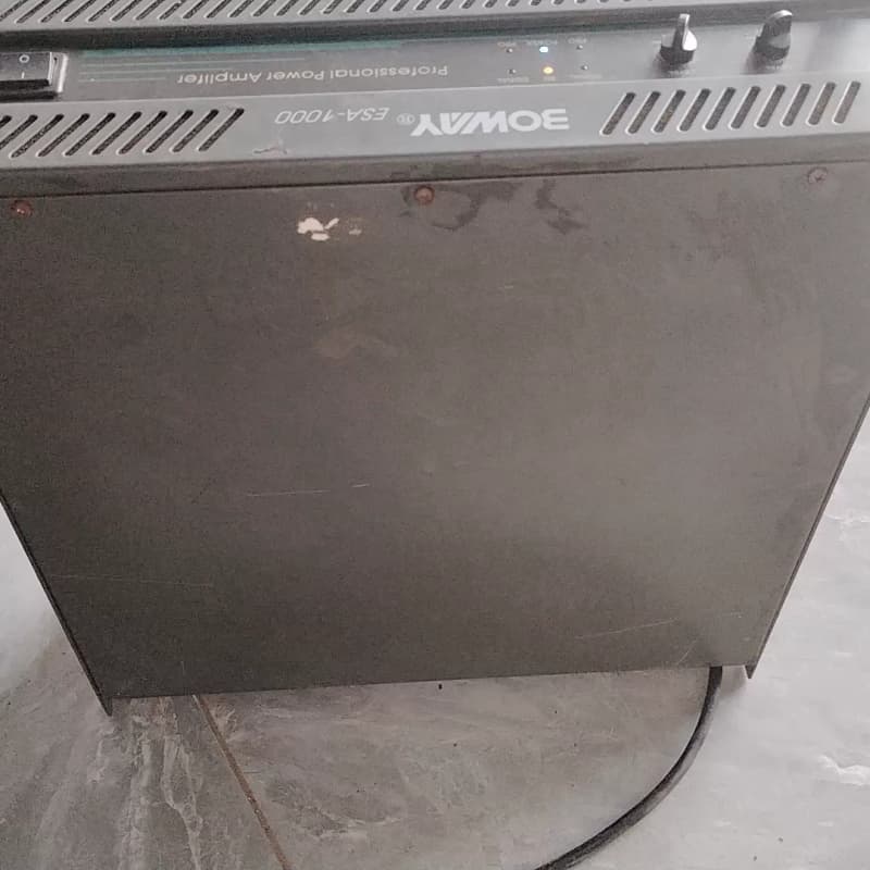 BOWAY波威ESA-1000专业功放，正常开机，功能配置测--议价商品