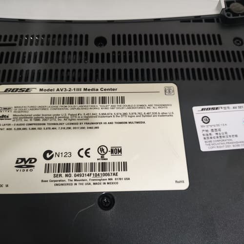 美国BOSE博士AV3.2.1IIIGS三代家庭影院音响--议价商品