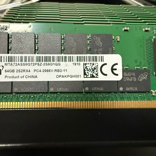 美光64G服务器内存条，2S2RX4规格，型号MTA72AS--议价商品