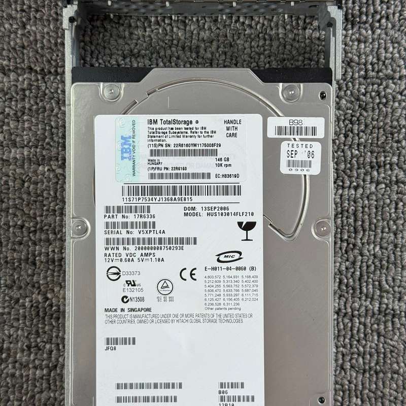 出IBM TotalStorage服务器硬盘,146GB,型--议价商品