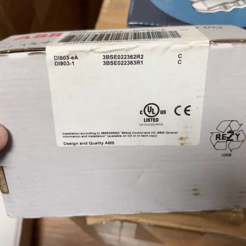 ABB I/O模件,DI803-eA,全新产品ABB未开封 --议价商品