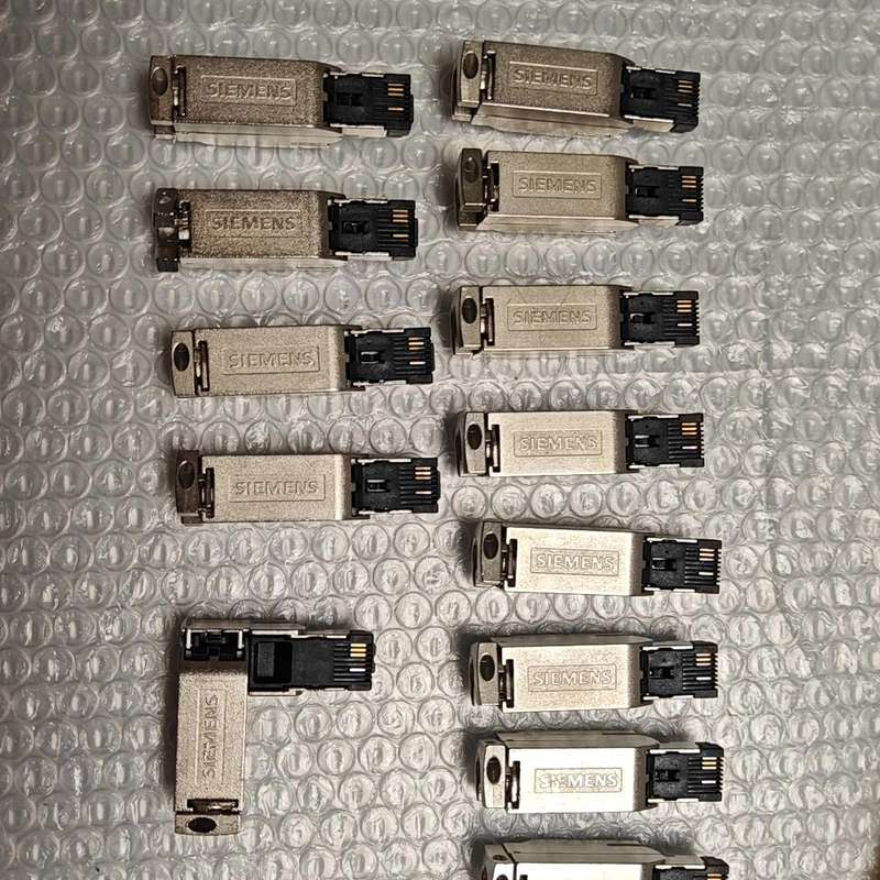 SIEMENS原装拆机,西门子网络插头,西门子网线接头RJ4--议价商品