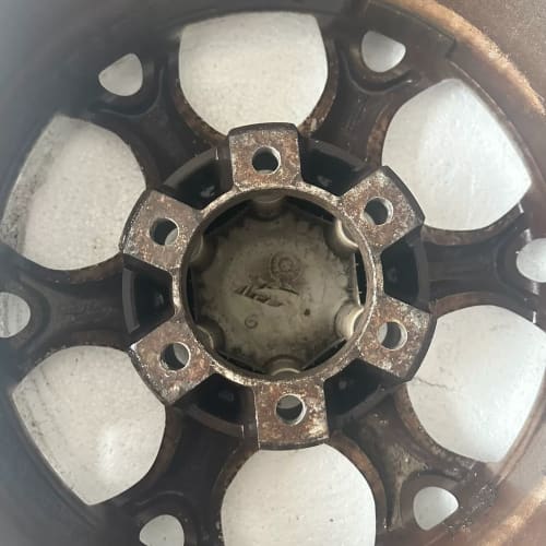 陆风X8原厂17寸拆车轮毂，正常使用，陆丰X8轮毂，一个轮毂--议价