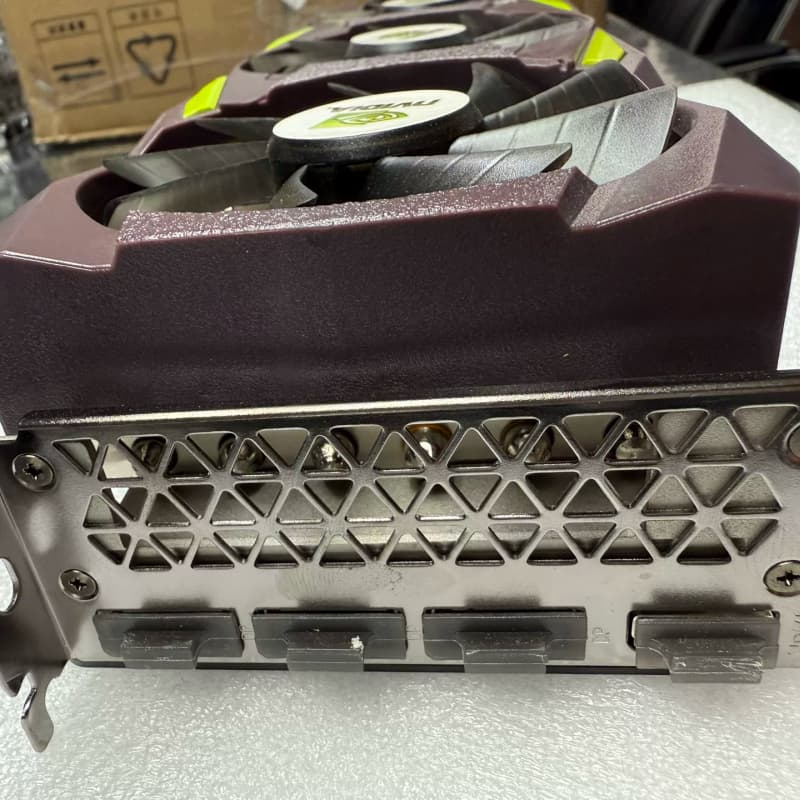 万丽RTX3080显卡10G，三风扇散热，功能完好--议价商品