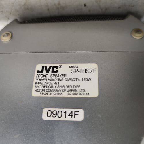 日本JVC THS-7F小音箱--议价商品