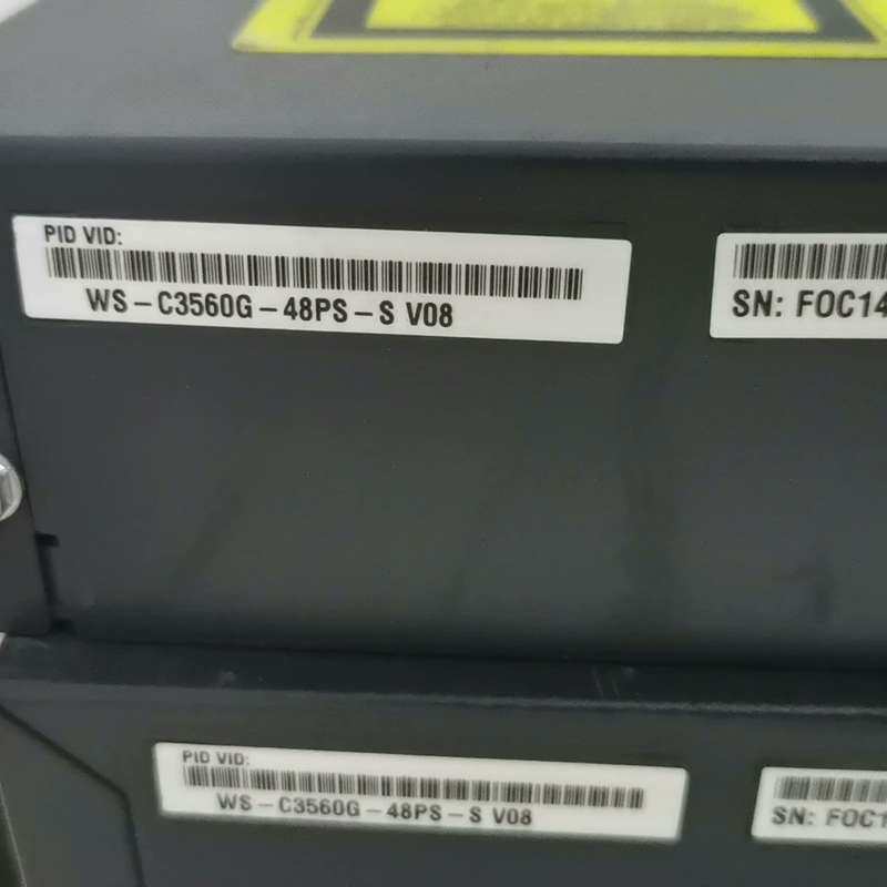 Cisco思科WS-C3560G-48PS-S 三层千兆企业--议价商品