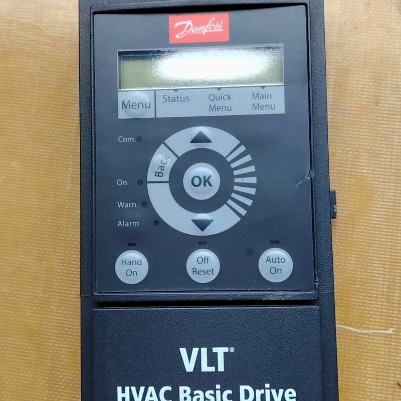 丹佛斯变频器面板，37Kw拆机，功能完好。--议价商品