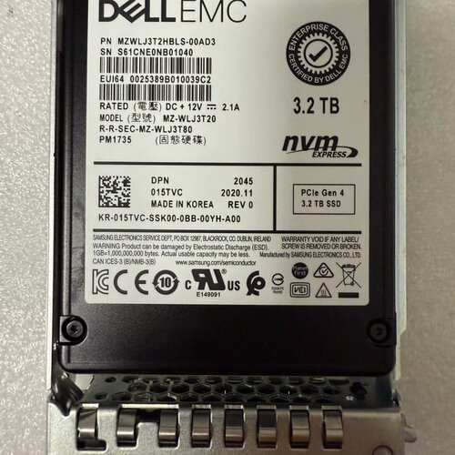 三星PM1735 戴尔dell EMC 3.2T U.2 U--议价商品