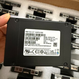 三星PM1733 3.84TB企业级U.2接口固态硬盘，型号--议价商品