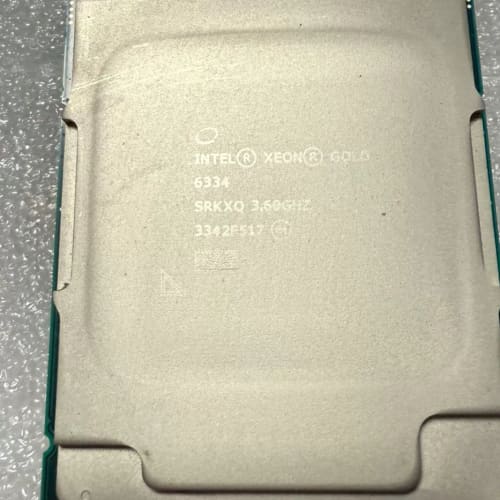全新拆机 Intel Xeon 6334 主频3.6G 8--议价商品