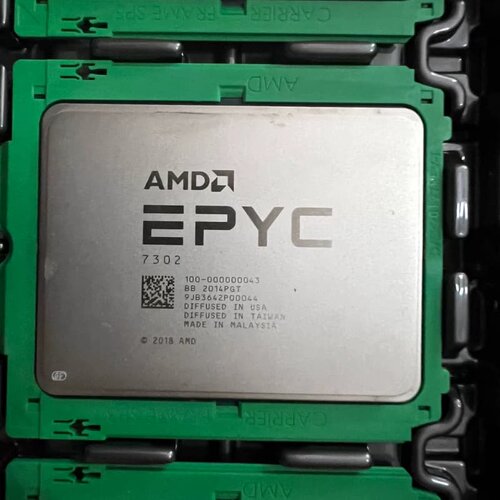 AMD EPYC 7302服务器CPU，拆机新 绿色原装包装--议价商品