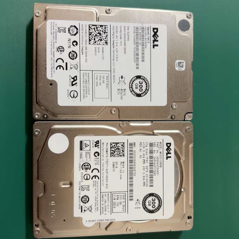 戴尔 300G 6GB 15K SAS 2.5寸服务器硬盘--议价商品