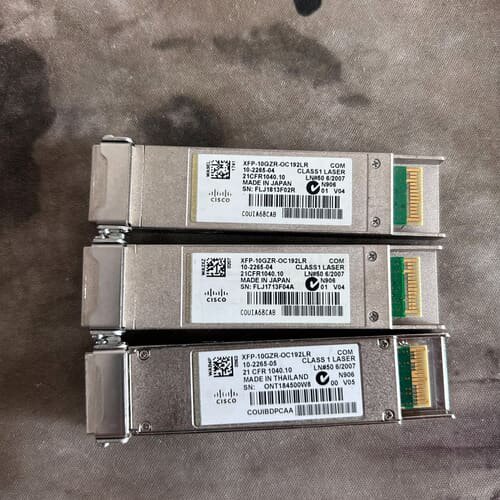 思科模块 XFP-10GZR-OC192LR，如图--议价商品