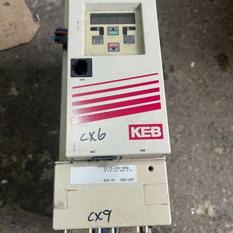 KEB科比变频器13.F5.A1D-Y0H0,,功能包好,拆--议价商品
