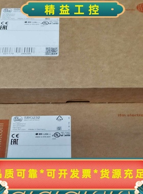 IFMSBG232易福门IFM全新流量传感器SBG12--议价商品