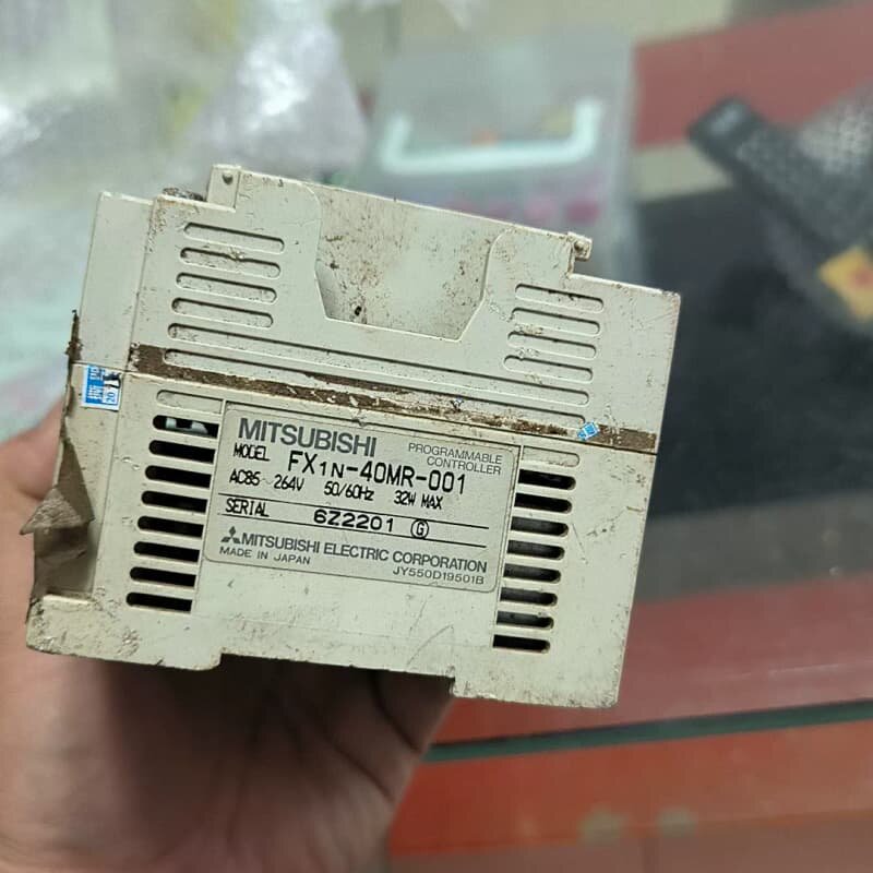 FX1N-40MT三菱PLC拆机 通电电源指示灯灯亮 当--议价商品