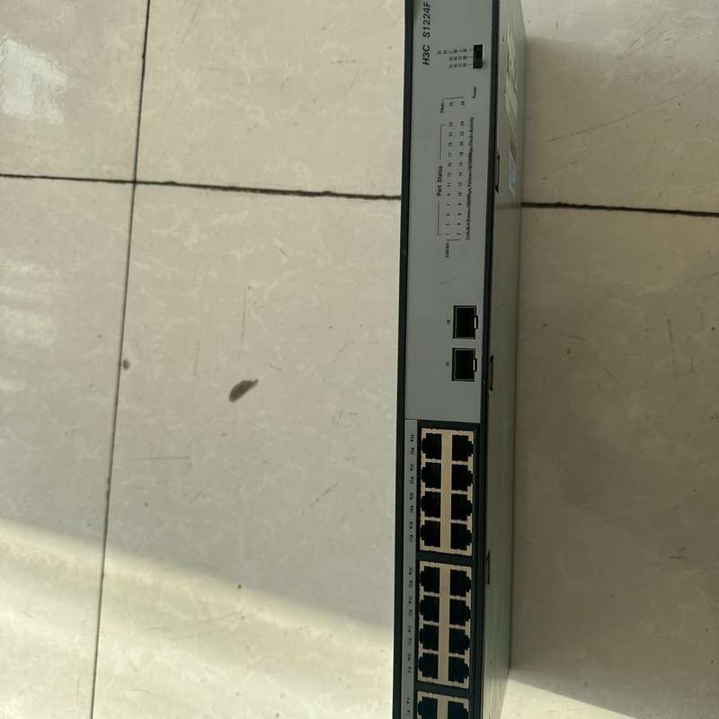 H3C S1224F 24口千兆+2口光口机架式交换机 实物--议价商品