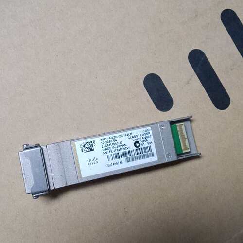 Cisco 万兆卡XFP-10GZR-OC192LR原装拆机--议价商品