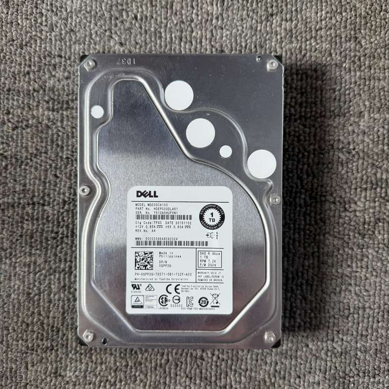 拆机原装DELL戴尔0GPP3G MG03SCA100--议价商品