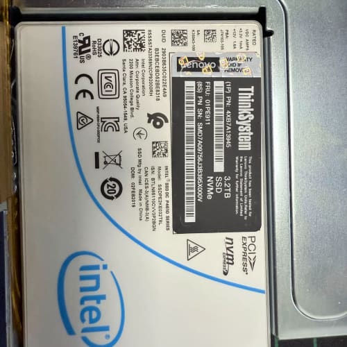 联想/INTEL 原装全新 P4610 3.2T NVME--议价商品