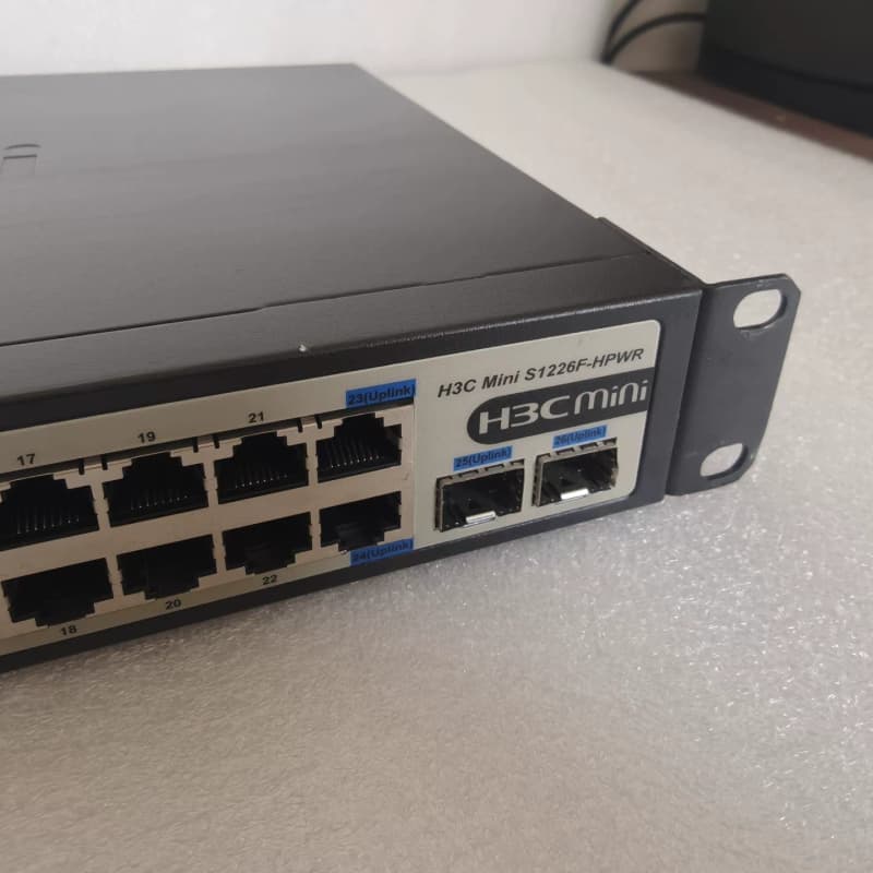 二手 H3C Mini S1226F-HPWR 24口千兆P--议价商品