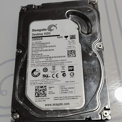 希捷2T，没测试，--议价商品
