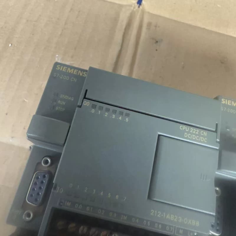 拆机4个二手西门子PLC模块6ES7 212-1AB23-0--议价商品