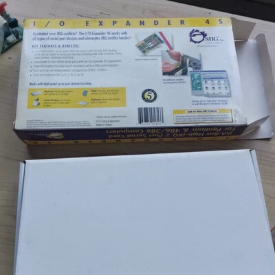 SIIG I/O Expander 4S ISA接口扩展卡，--议价商品