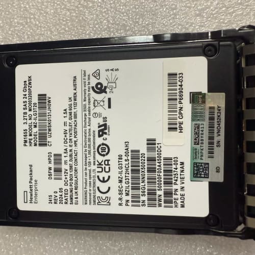 出闲置HPE PM1655 3.2T SAS 24G固态硬盘--议价商品