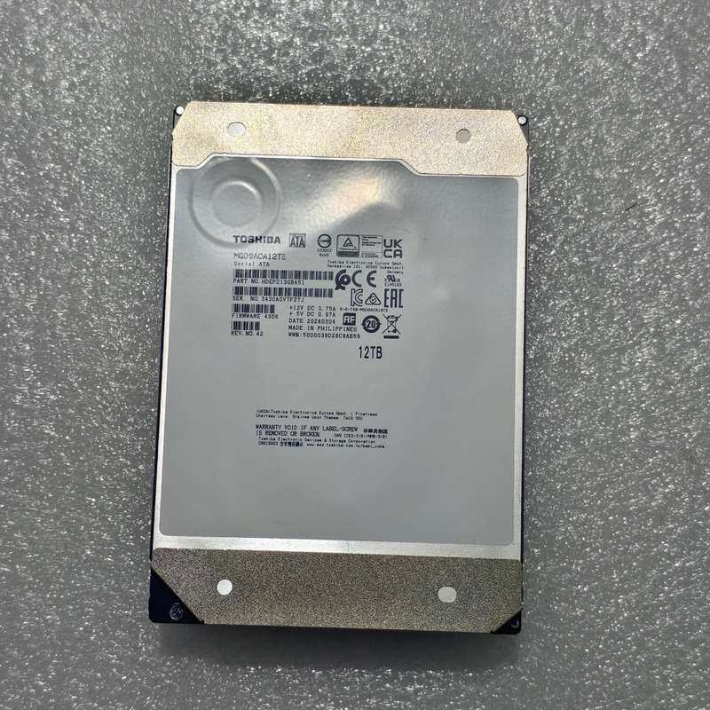 东芝12TB机械硬盘，型号MG09ACA12TE，原装正品，--议价商品