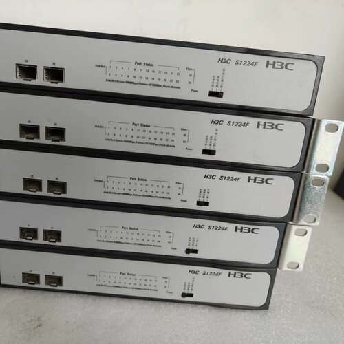 二手 H3C S1224F 24口千兆交换机 2光口 机架式--议价商品
