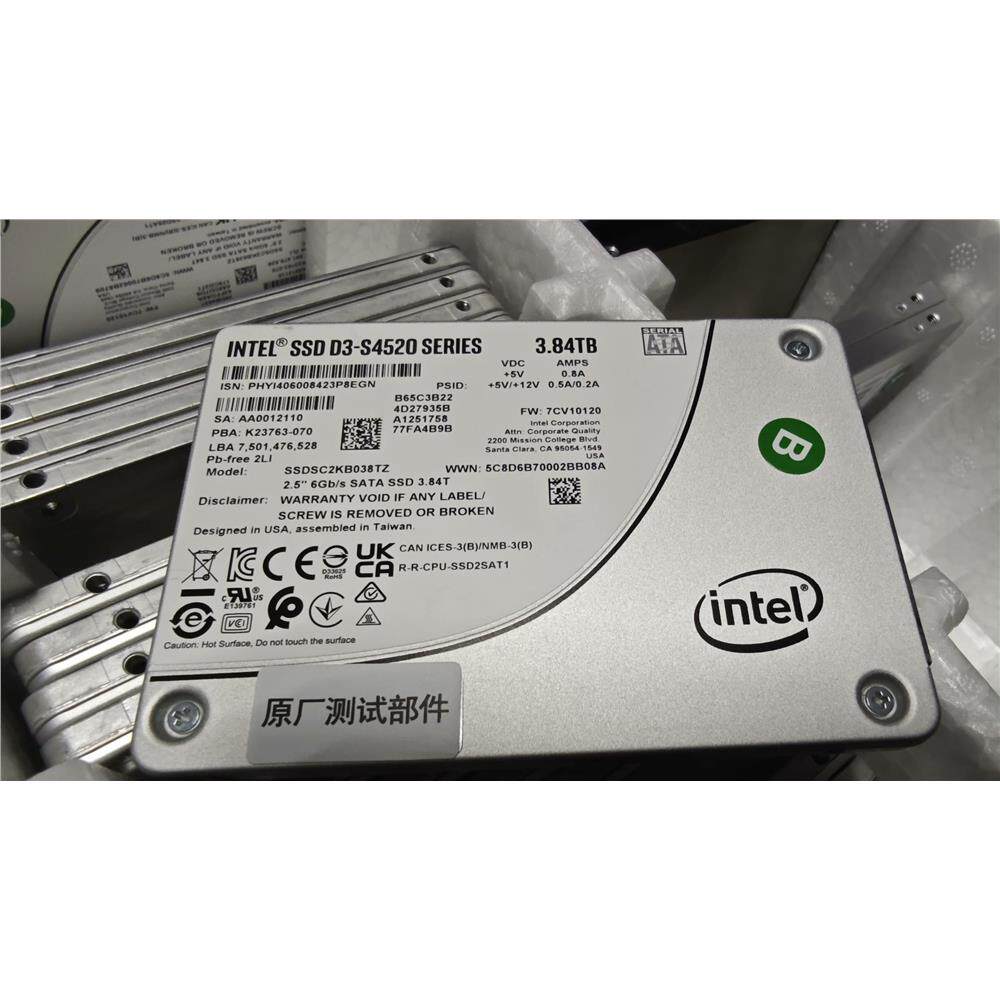 出IntelSSD3-S4520.84T
