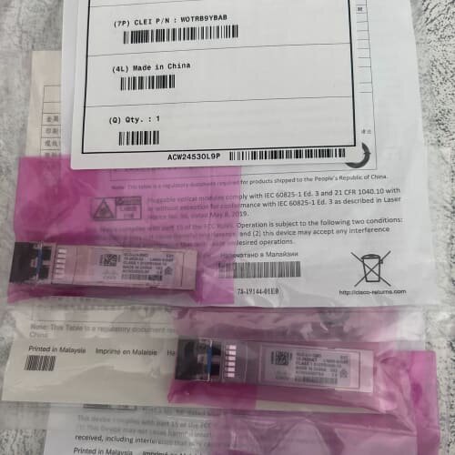 思科cisco模块GLC-LH-SMD，新款单包，原装行货--议价商品