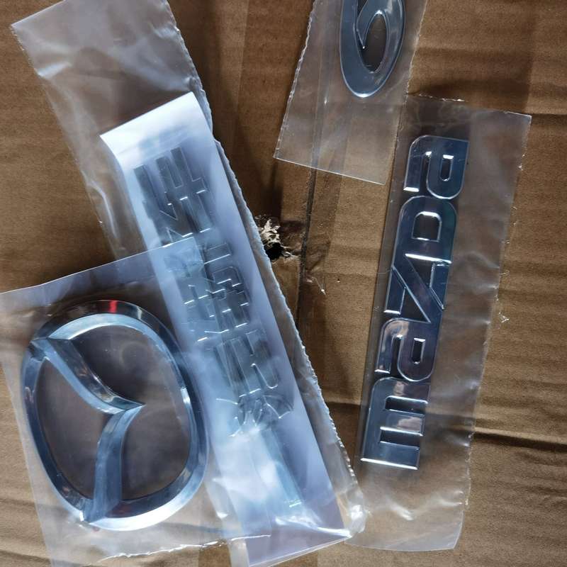 马自达6 后标志一套,全新件,适用于马自达6车型--议价商品