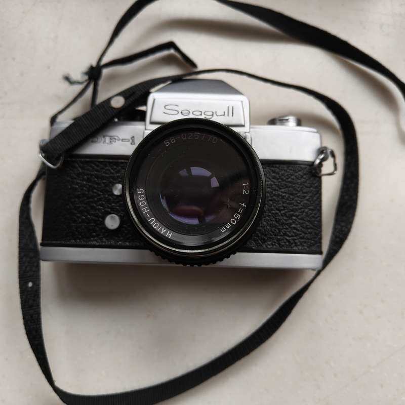 老款机械版 海鸥DF-1+海鸥50 f2 相机--议价商品