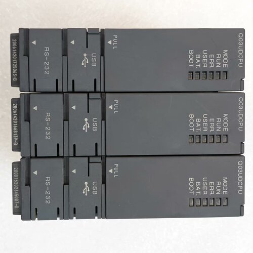 三菱Q03UDCPU CPU模块，设备拆机件，成色几乎全新，--议价商品