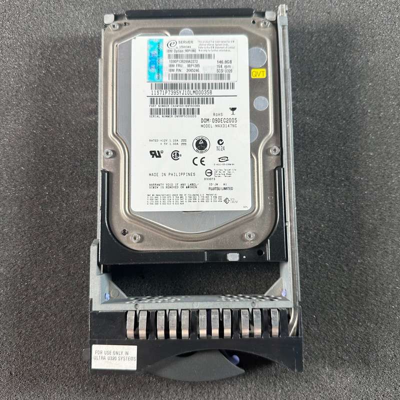IBM SCSI 146.8G 硬盘 15K+SCSI+U3--议价商品