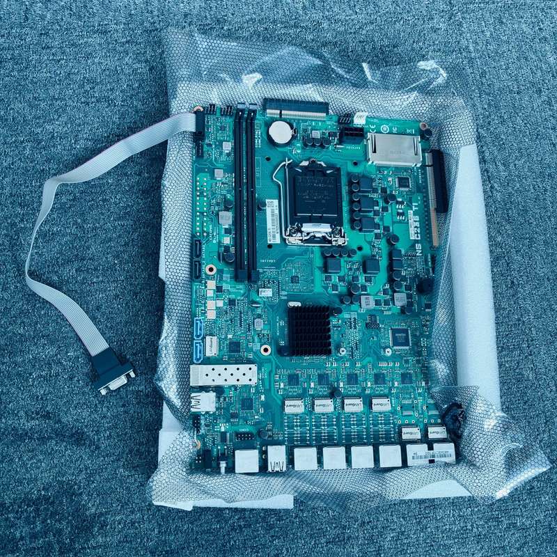 6个】ASUS C236 6口千兆网卡+1口千兆光口主板--议价商品