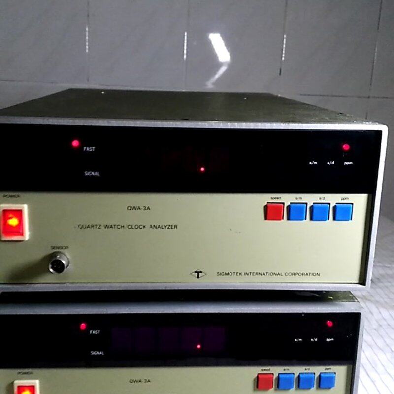 口QWA-3石英钟表测试仪,功能正常,没座,每台950元。--议价商品