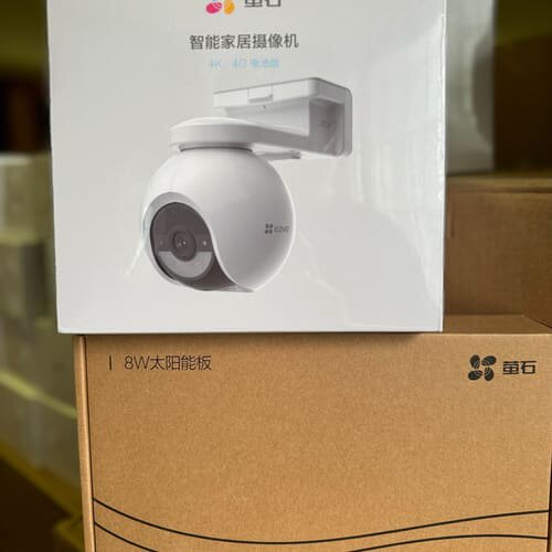 萤石HB8 4G 800万像素 4K太阳能云台摄像机--议价商品