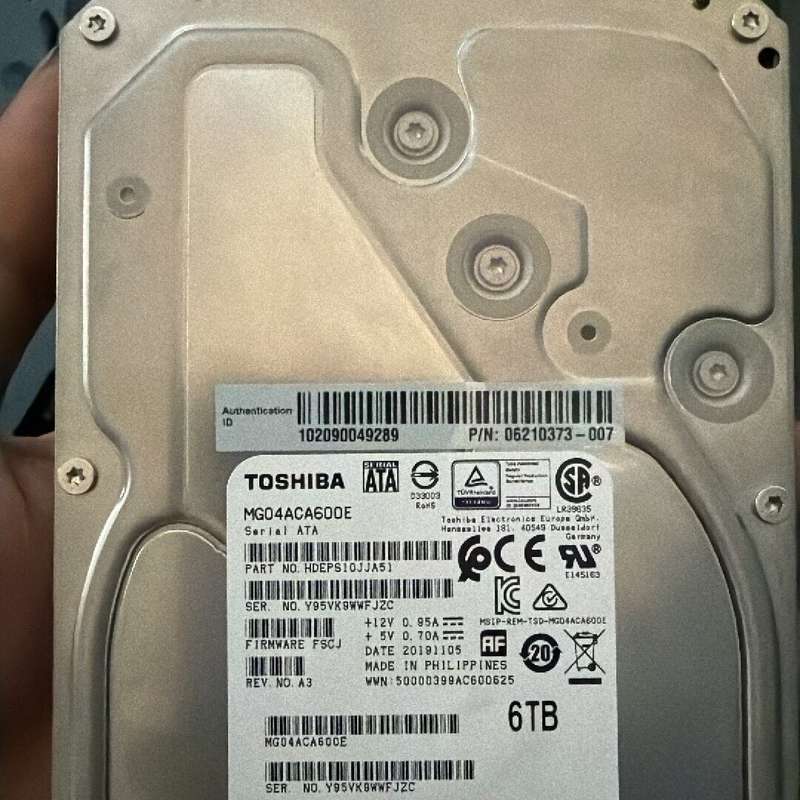 东芝MG04ACA600E 6TB硬盘--议价商品