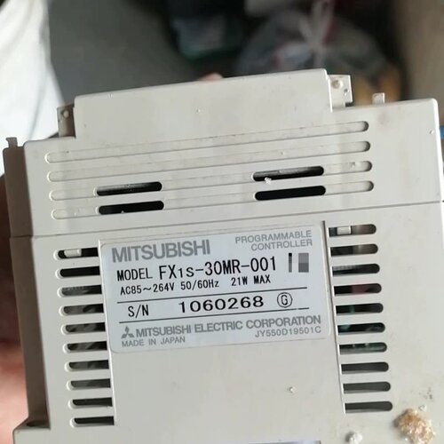 三菱PLC，型号FX1S-30MR-001，日本原装，成色如--议价商品