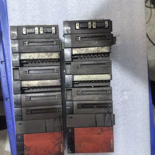 三菱小QPLC两组，型号：Q61P/Q00CPU/QX41（--议价商品