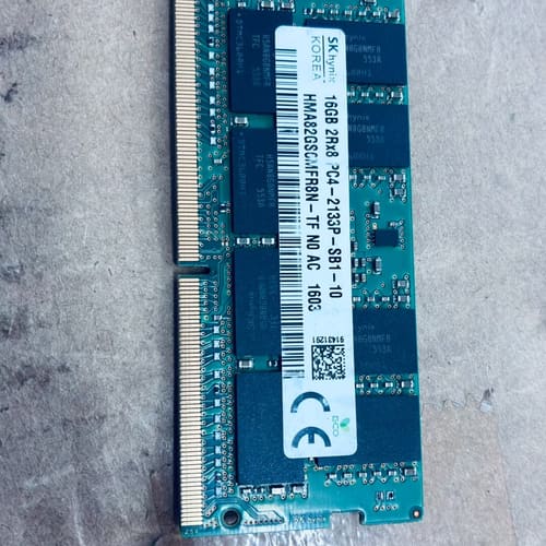 三星DDR4 2RX8 16G 2133拆机 内存条--议价商品