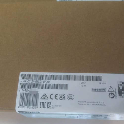 西门子6AV2 124-0JC01-0AX0,全新原装未开封--议价商品