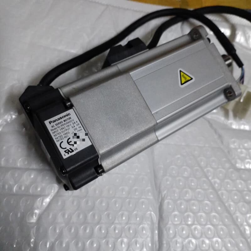 松下A5电机MSMJ042G1V带刹车电机400W,成色超新--议价商品