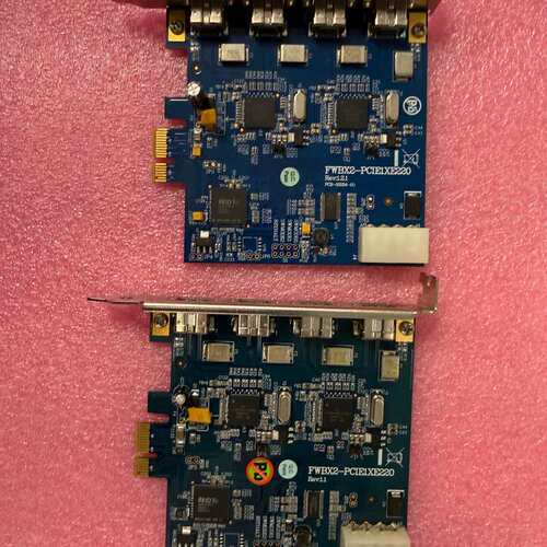99新 台湾IOI FWBX2-PCIE1XE220 图像采--议价商品